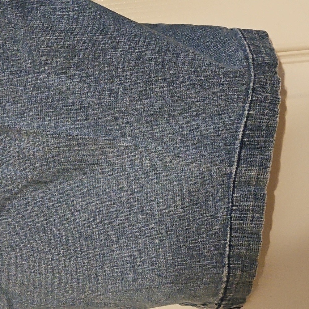 Vintage Light Blue Denimn Jean Shorts White Stag - Picture 8 of 10